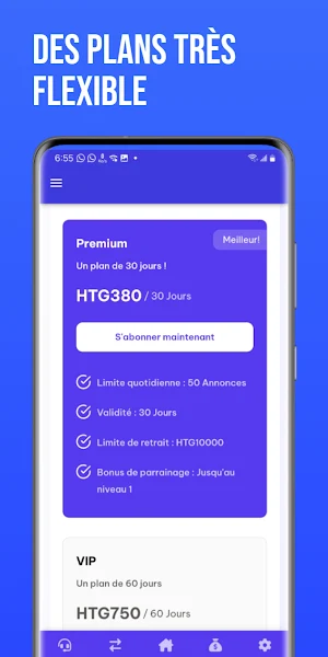 UpToP - Gagner de l'argent Screenshot 1