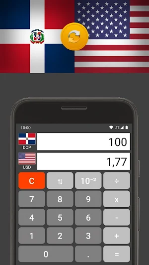 US Dollar / Dominican Peso Screenshot 1