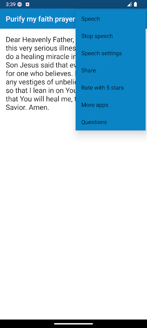 Health, pain & healing prayers Screenshot 1