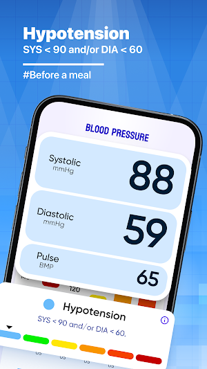 Blood Pressure Tracker Screenshot 0