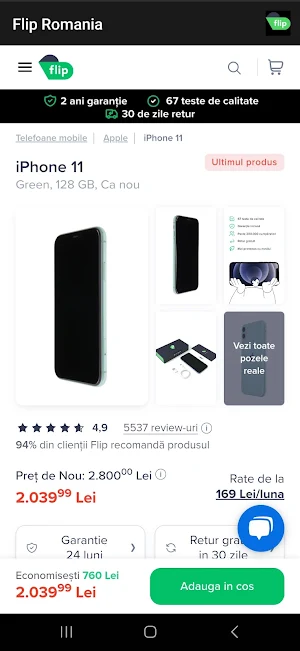 Flip România Screenshot 1