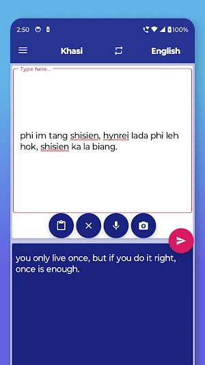 Khasi English Translator Screenshot 3