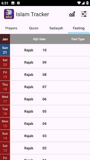 Islam Tracker Screenshot 3