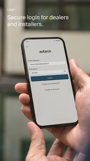 Autarco Installer App Screenshot 0