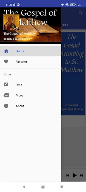 The Gospel According to St. Matthew Audio Screenshot 3