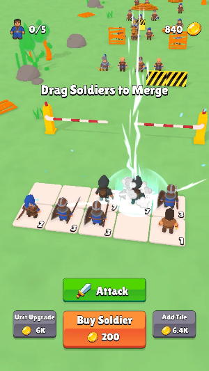 Merge Soldiers Screenshot 1