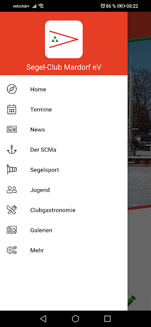Segel-Club Mardorf e.V. Screenshot 2
