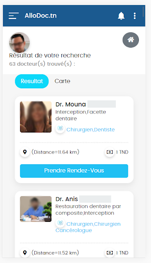 AlloDoc.tn Screenshot 2