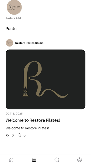 Restore Pilates Studio Screenshot 2