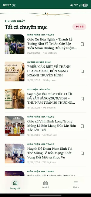 Giáo Phận Nha Trang Screenshot 2