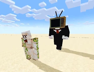 Mod TV Man for mcpe Screenshot 0