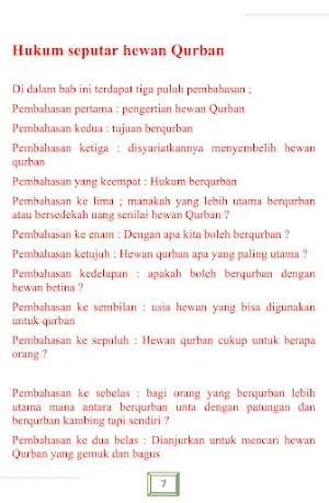 Hukum-hukum Qurban Screenshot 1