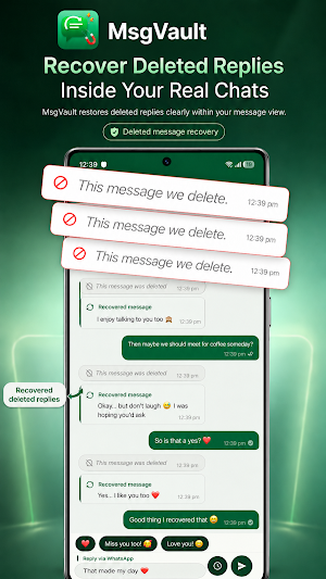 MsgVault Deleted Msg Recovery Screenshot 0