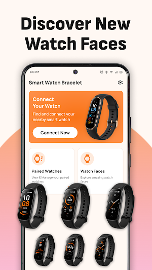 Smart Watch Bracelet App Screenshot 2