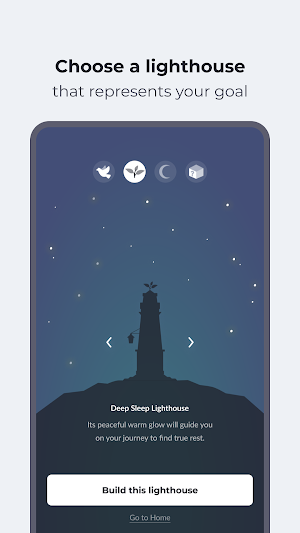 Lighthouse : Self-care app Screenshot 1