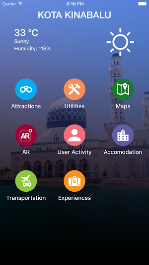 Kota Kinabalu Travel Guide Screenshot 0
