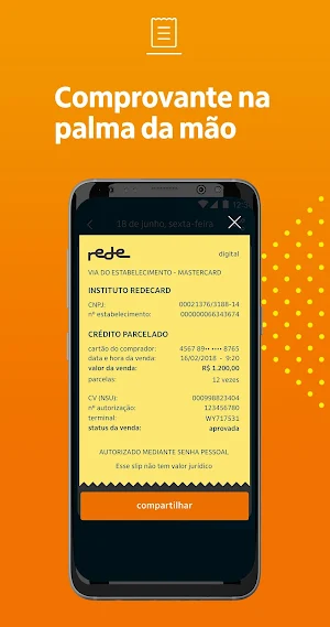 Rede: Gestão de Vendas da Maquininha de Cartão Screenshot 2