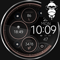 Dream 122 digital watch face