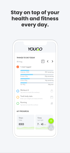 Yougo Fitness App Screenshot 1