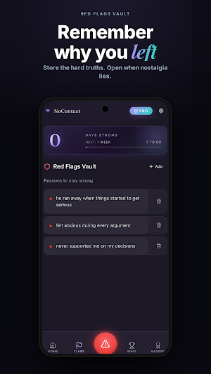 NoContact Tracker: Breakup Screenshot 3