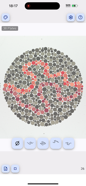 Ishihara Color Blind Test Screenshot 2