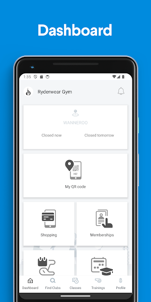 Ryderwear Gym Screenshot 0