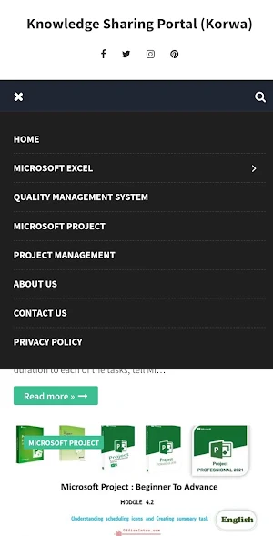 Knowledge Sharing Korwa Screenshot 0