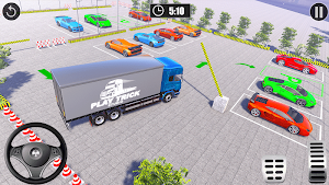 Truck Simulator: Parking Truck Games Screenshot 2