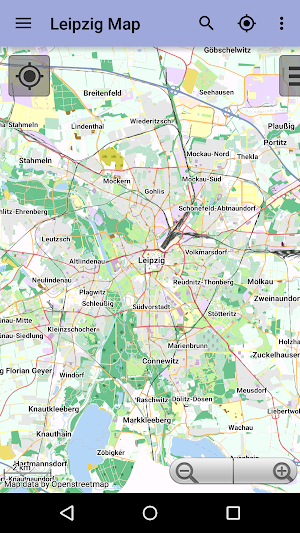 Leipzig Offline City Map Lite Screenshot 0