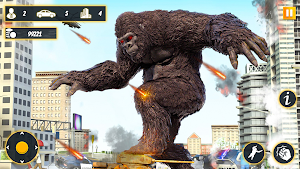 City Battle Gorilla Smasher 3d Screenshot 1