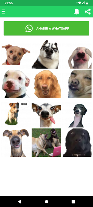 Stickers de perros graciosos Screenshot 2