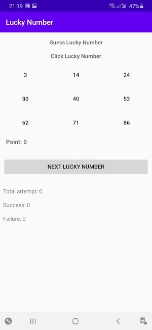 Lucky Number Screenshot 1