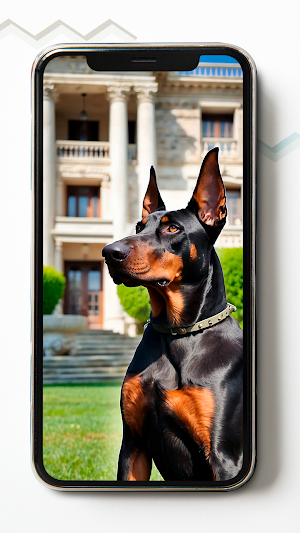 Doberman HD Wallpapers Screenshot 1
