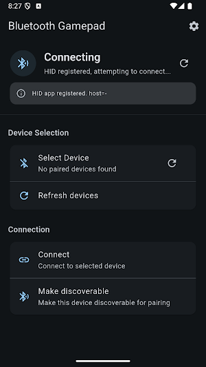 Bluetooth Gamepad Screenshot 2