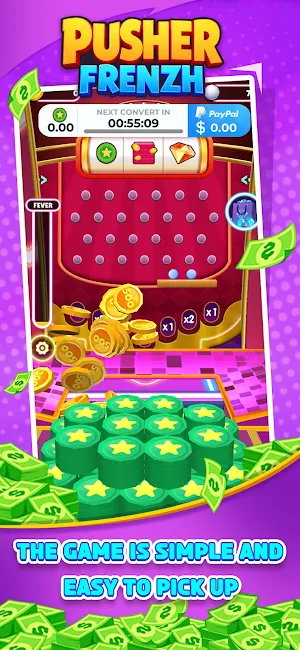 Pusher Frenzh - win real cash Screenshot 1
