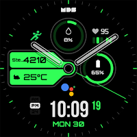 MDS367 Hybrid Watch Face