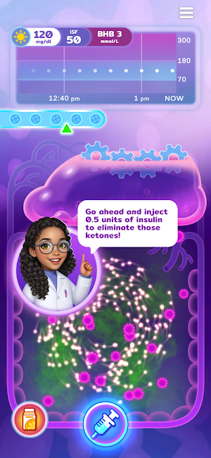 Level One: A Diabetes Game Screenshot 0