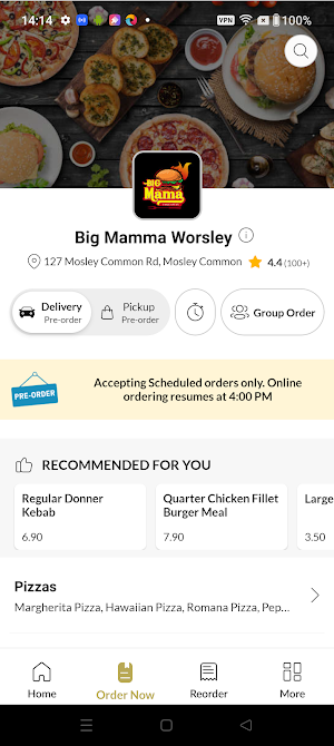 Big Mamma Worsley Screenshot 2