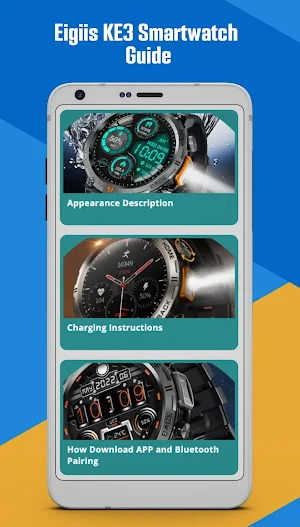 Eigiis KE3 Smartwatch Guide Screenshot 1