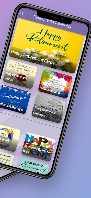 Retirement Wishes App Screenshot 1