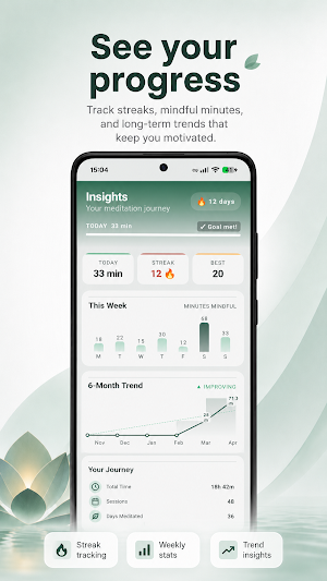 Meditation Timer - No Ads Screenshot 2