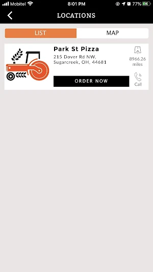 Park Street Pizza Screenshot 1