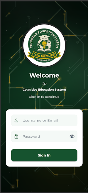 Cognitive Education System Screenshot 0