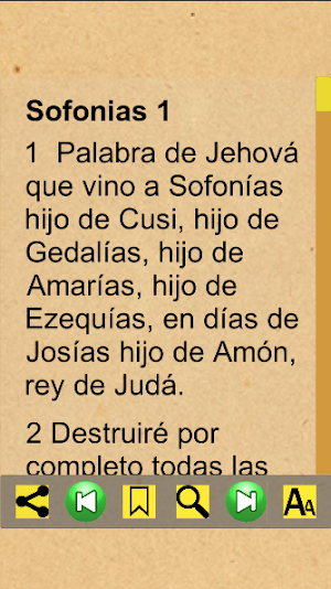 Sofonías Bíblicos (Español) Screenshot 0