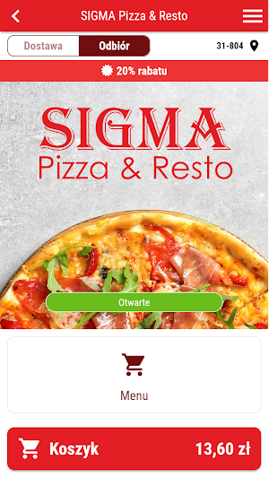 Sigma Pizza & Resto Screenshot 0