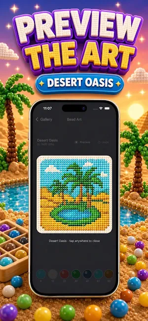 Bead Art: Mosaic Puzzles Screenshot 3