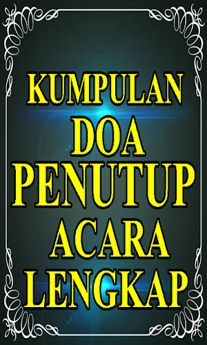 Doa Penutup Acara Lengkap Screenshot 1