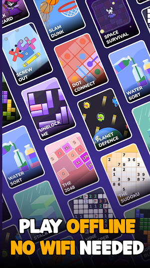 No Wifi Mini Games - Chillax Screenshot 0