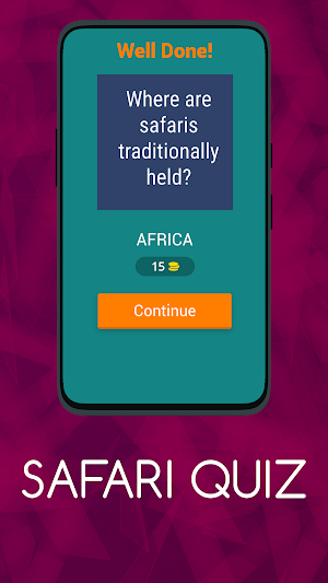 SAFARI QUIZ Screenshot 1