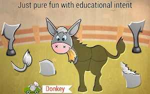 Toddler Kids puzzle - Animals Screenshot 1